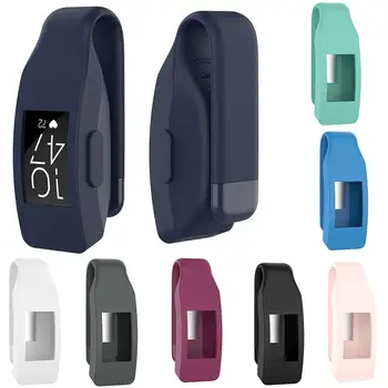 Yeni Varış Taşınabilir silikon kılıf Metal Klip Tutucu Kelepçe Fitbit Inspire / Inspire HR
