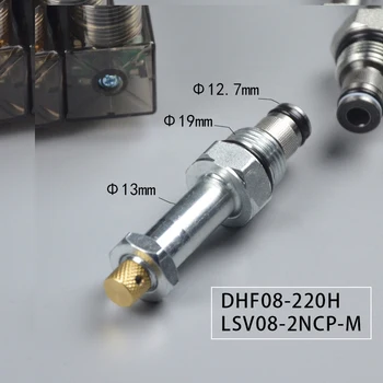 Hidrolik Dişli Kartuş Solenoid Valf Basınç Tahliye İki konumlu İki Normalde Kapalı DHF08-220H (LSV08-2NCPM)