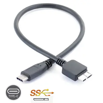 USB 3.1 Tip-C USB 3.0 Mikro B Kablo Konektörü Sabit Disk akıllı telefon cep telefonu PC