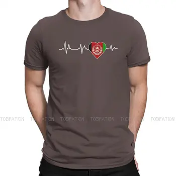 Bayrak Kalp Atışı Yuvarlak Yaka TShirt ÜCRETSİZ AFGANİSTAN SAVAŞ YOK Saf Pamuk Orijinal T Shirt Erkek Üstleri Moda Kabarık Sıcak Satış