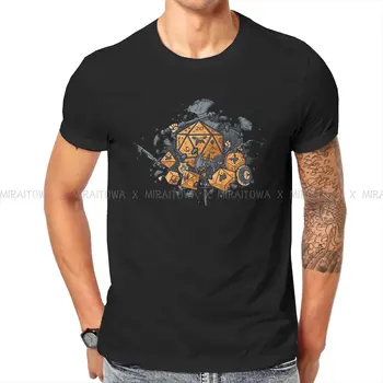 DnD Oyun Kumaş TShirt Klasik Klasik T Shirt Büyük Boy Erkek Tee Gömlek Yeni Tasarım