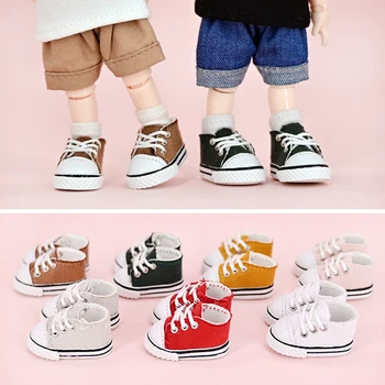 Ob11 Bebek Rahat kanvas ayakkabılar Bebek Sneakers Ayakkabı Ayakkabı Bağı Aksesuarları Kuruş, Obitsu11, Gsc Vücut, Ymy, 1/12Bjd Bebek