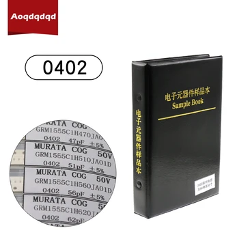 4000 ADET 0402 80 Değer SMD Kapasitör Örnek Kitap Çeşitli Kiti Elektronik DIY için