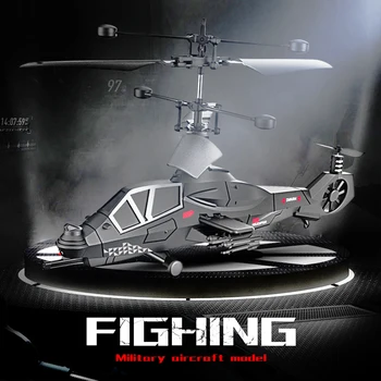 RC Drone Askeri Mücadele Süper Serin 3.5 CH Uzaktan Kumanda savaş Uçak Modeli RC Drone Helikopter Quadcopter Oyuncaklar çocuklar İçin