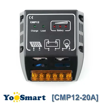 20A 12V 24V PWM güneş şarj kontrol cihazı LED istihbarat Güneş hücreleri Paneli 480W 240W Giriş Gücü pil şarj kontrolörü Regülatörleri