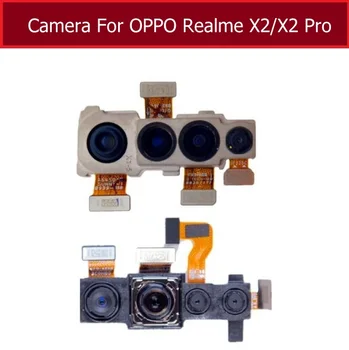 Ön Arka Kamera Realme İçin X2 X2 Pro Küçük Bakan Ön Arka Ana Kamera Bağlantı Modülü Flex Kablo Yedek Parçaları