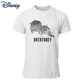 Ratatooey Ratatouille Lanetli Memes T-Shirt Erkekler Benzersiz %100 % Pamuk Tee Gömlek O Boyun Kısa Kollu Disney T Shirt Büyük Boy Üstleri