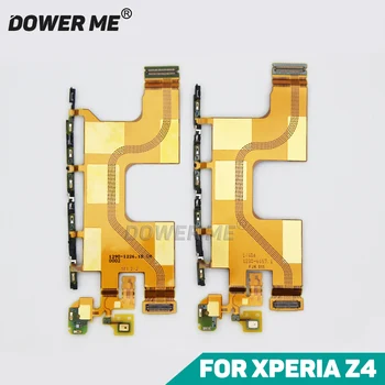 DowerMe LCD ve Mikrofon Flex Kablo Sony Xperia İçin Z3 + Çift Z4 E6533 E6553