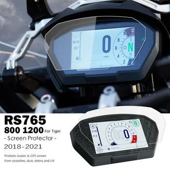 Motosiklet Enstrüman Koruma Filmi Kaplan 800 1200 RS765 2020 Ultra net parlama Önleyici Scratch Küme Ekran TFT LCD