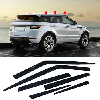 Uyar Land Rover Range Rover Evoque 2012-2019 İçin Siyah Pencere Havalandırma Tonları Güneş Yağmur Koruma Kalıplama Araba Aksesuarları 6 ADET