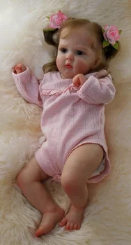 20 İnç Jocy Reborn Bebek Bebekler Oyuncak Çocuk Hediyeler İçin Boneca Renascida Brinquedo Bebe Para Crianças Menina