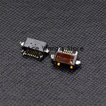 10 adet mikro USB 5pin B tipi dişi konnektör Cep Telefonu İçin mikro USB jack konnektörü 5 pin Şarj Soketi