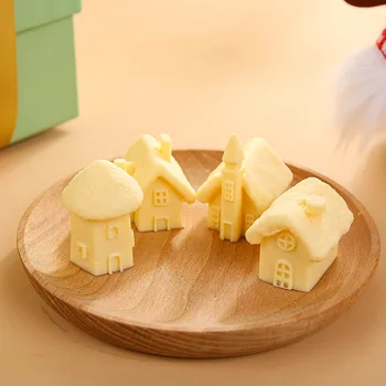 Sevimli Yazlık silikon kalıp DIY Çikolata Mum Kek Dekorasyon Süsler Alçı Fondan Kalıp Mutfak Pişirme Aracı