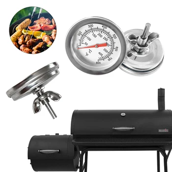 1 ADET Paslanmaz Çelik Barbekü Sigara İçen Izgara Pişirme gıda sondası ızgara fırın termometresi BARBEKÜ Gıda Termometreler Mutfak Aksesuarları