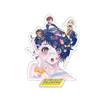 Anime Wonder Yumurta Öncelikli Ohto Ai Rika Neiru Momoe Sawaki Akrilik Standı Şekil Plaka Koleksiyon Model Oyuncak Hediyeler Cosplay