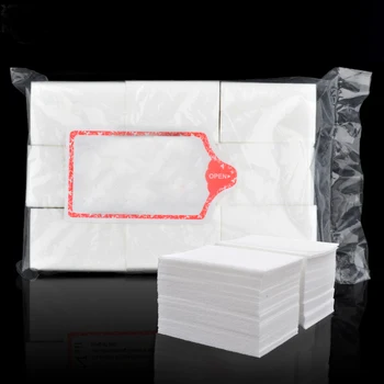 1 paket Jel Cila Sökücü Ped Tırnak Mendil Temizleme Lint Kağıt Pedi kapalı İslatın Sökücü Manikür Temizleme Vernik Tırnak Sanat Aracı