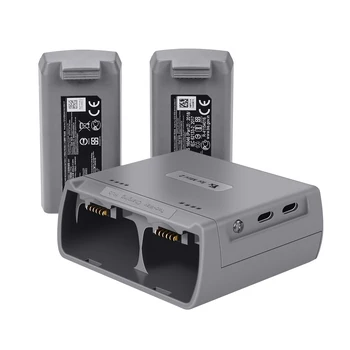 ​Mini 2 / Mini SE pil şarj cihazı İki Yönlü şarj göbeği Drone Pilleri USB şarj aleti DJI Mini 2 / Mini SE Aksesuarları