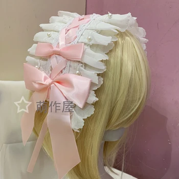 Japon Lolita Lolita Süs Günlük Lo Anne Tüm Maç KC Headdress Peri Yumuşak Kardeş saç bandı saç aksesuarları