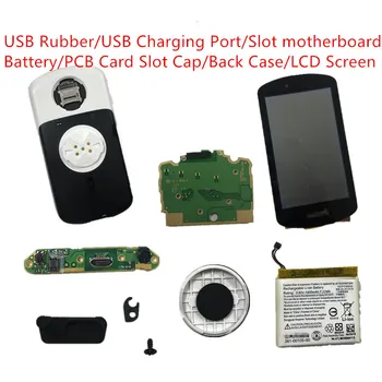Garmin Edge 1030 için Onarım Parçaları arka kapak / Su Geçirmez kauçuk / Pil / USB şarj portu / PCB Kart Yuvası Kapağı / LCD Ekran